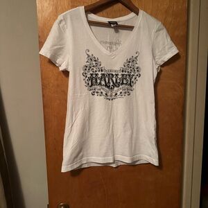 Harley Davidson Women’s White Tee